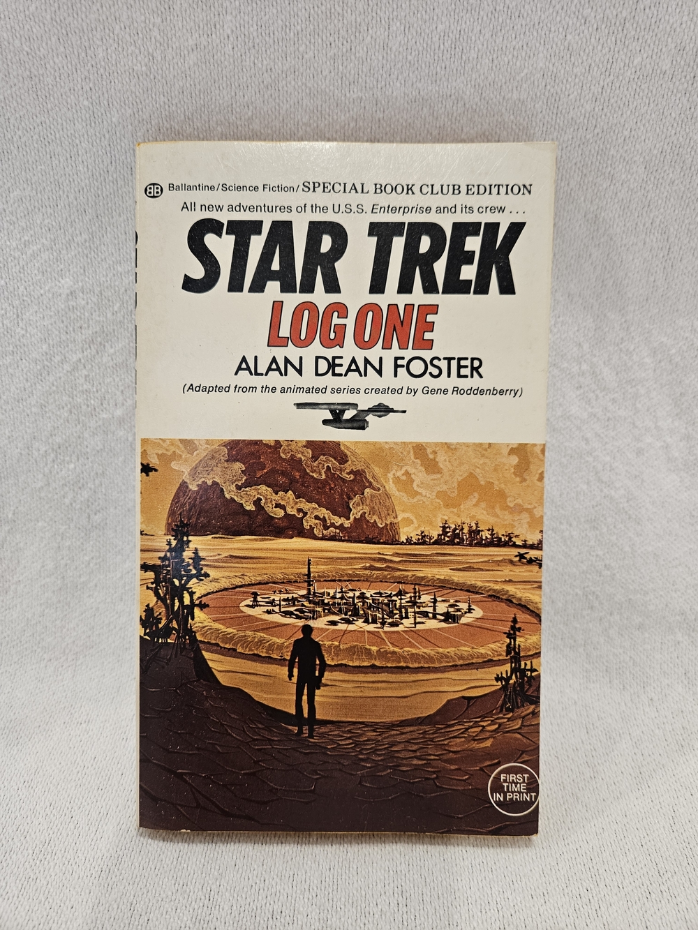 Star Trek Log One by Alan Dean Foster Ballantine 24014 1974 L5 EUC